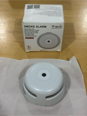 X-Sense XS01-WX WiFi Smoke Alarm Ultra Compact New ( Open Box) Sold As Is.